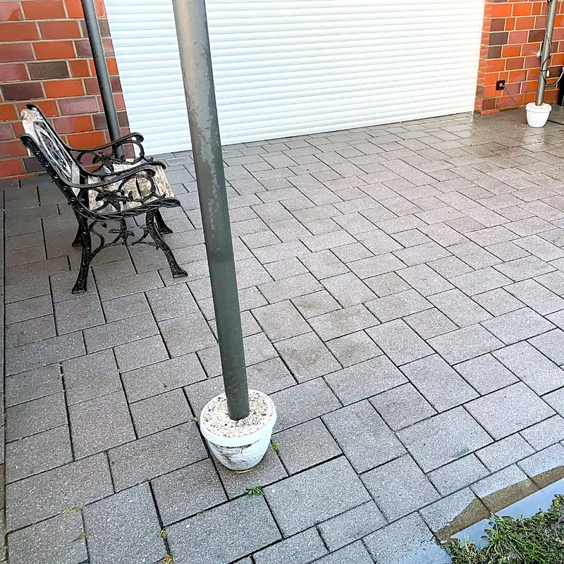 Terrasse in Goch nachher