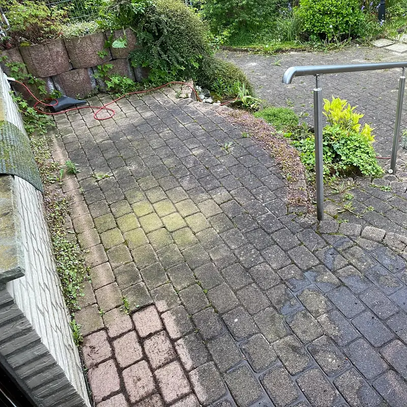Gartenweg bei Goch vorher